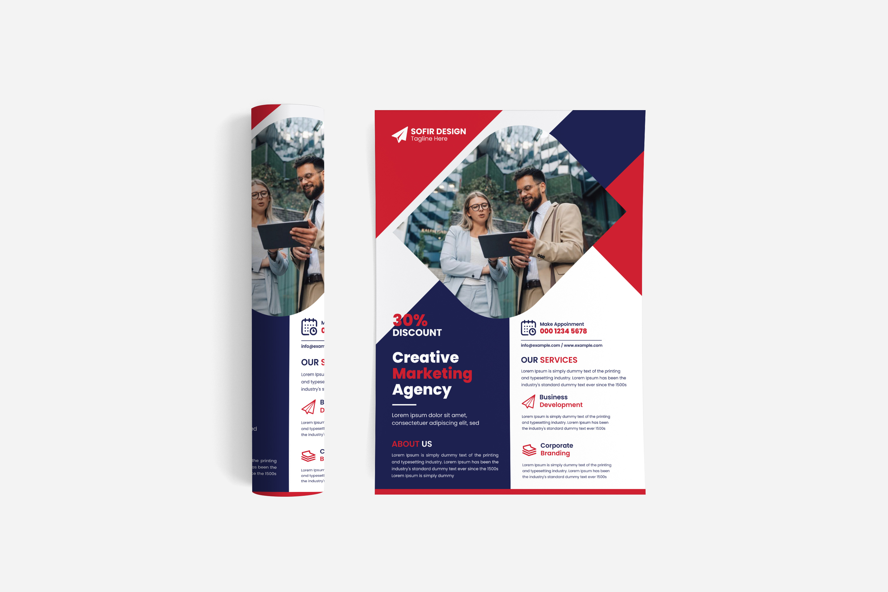 Corporate Flyer advertising brochure brochure design corporate corporate flyer flyer flyerdesign flyers print