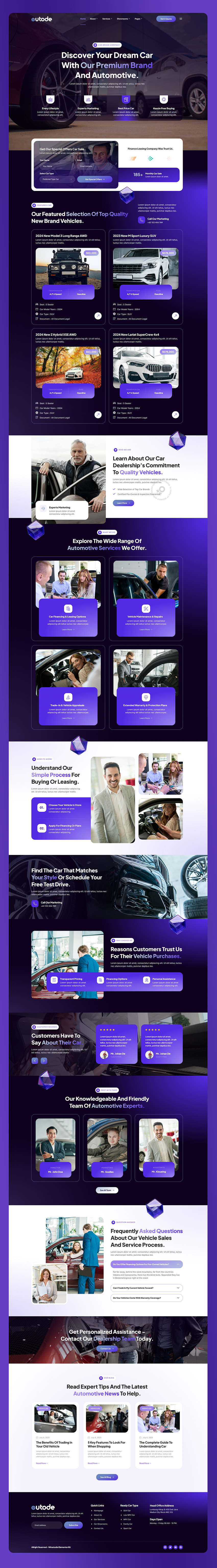 Professional Website Design Demo by HyderHub Web Services