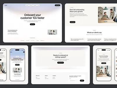 AI Onboarding for Startups ai design interfacedesign landing page productdesign saas saasdesign startupdesign startups ui uidesign uxdesign web web design webdesign website