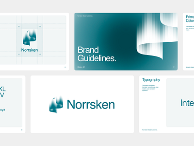Brand Guidelines for Norrsken brand book brandidentity branding cloudcomputing design designsystem devops digitaltransformation generativeai identity illustration logo modern logo modernbranding techbrand typography visual identity