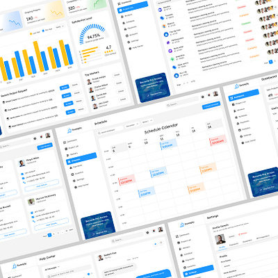 Cleaning Service Management Dashboard app design cleaning service dashboard figma design management dashboard portal design saas design saas kit software ui design ui ux web app web app design web portal ui