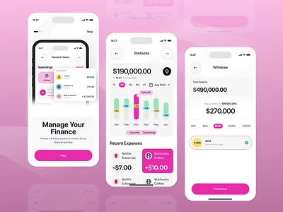 crypto currency wallet mobile ui design blockchain clean crypto portfolio crypto wallet cryptocurrency cryptocurrency app digital wallet finance minimal mobile mobile app modern ui wallet app