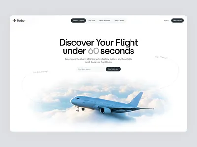 Turbo Flight booking website bookingplatform creativedesign digitalexperience flight flight booking flightbooking travelapp traveltech turboflight uiuxdesign userexperience webdesign
