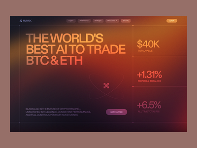 Crypto Currency website cryptodesign cryptoplatform cryptoui design digitalexperience fintechdesign landing page modernui productdesign tradingapp uiux web web design webdesign website