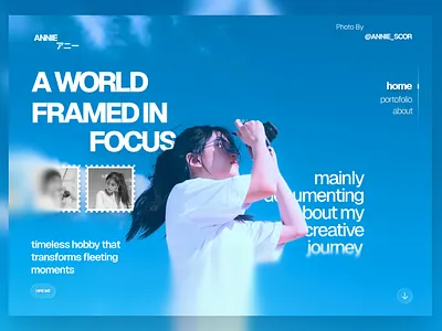 Day 9 - キタニタツヤ 👁️✨🪂 clean design ui web