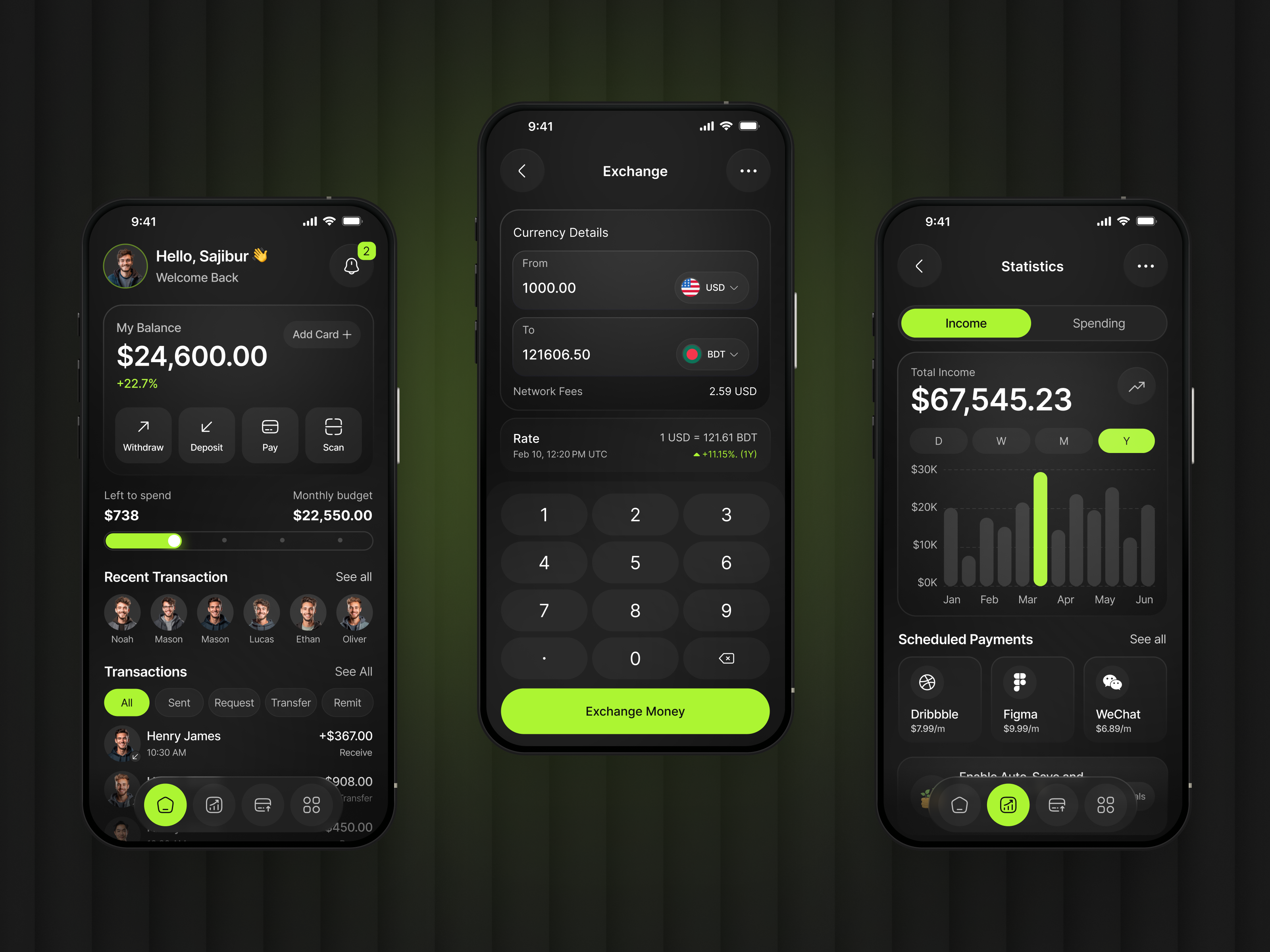 Example of Mobile App Design (25 Screens)