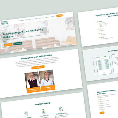Corner clinic Healthcare Webflow Website with Responsive Layout! animation illustration landing page uiux web design webflow