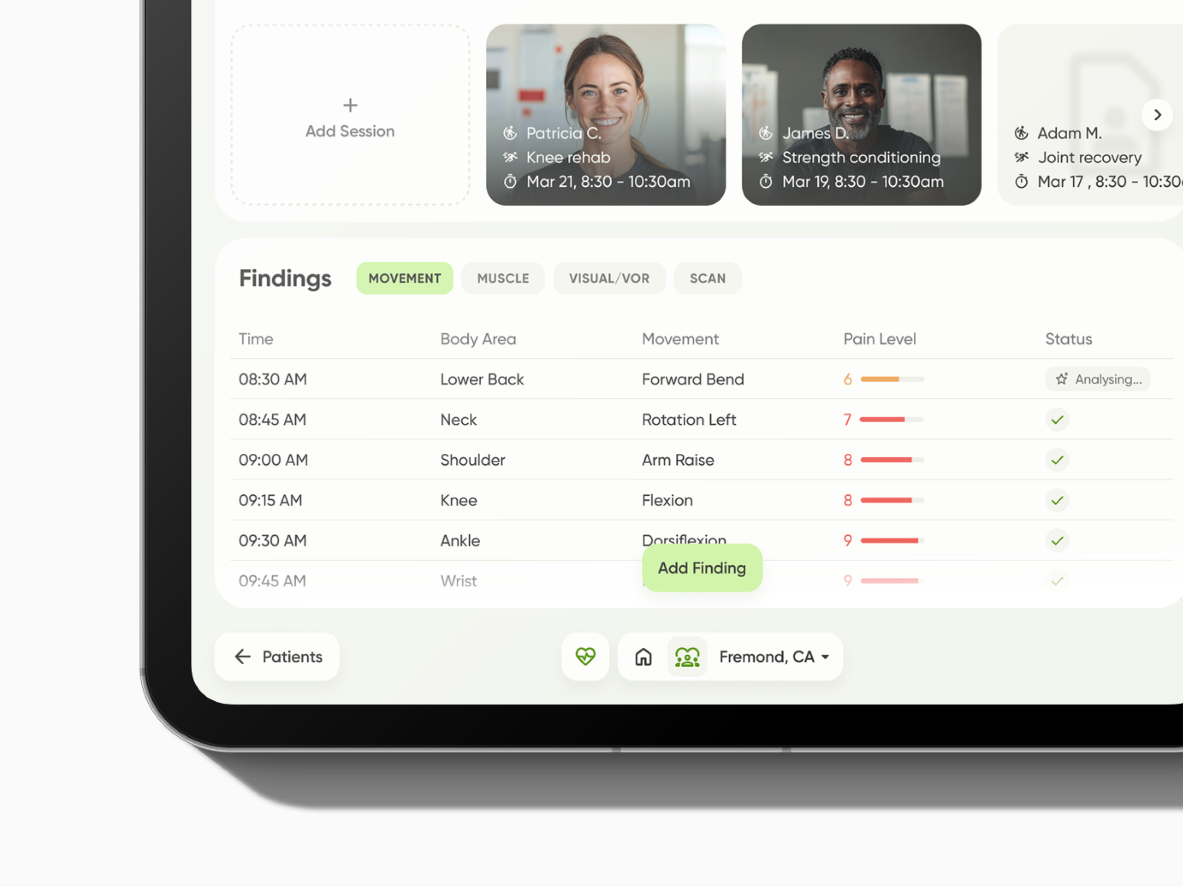 Intelligent Healthcare App for Physiotherapy (PWA) aiux digitalhealthapp healthapp healthcare healthcaremobileapp healthmobileapp healthtech medicalapp paintracking patienttracking physiotherapy physiotherapyapp pwa