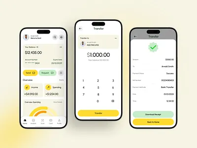 Banking Mobile App app app design banking crm digital banking digital wallet figma finance app financial services ios mobile app mobile app design payment app payments personal finance saas ui ux wallet
