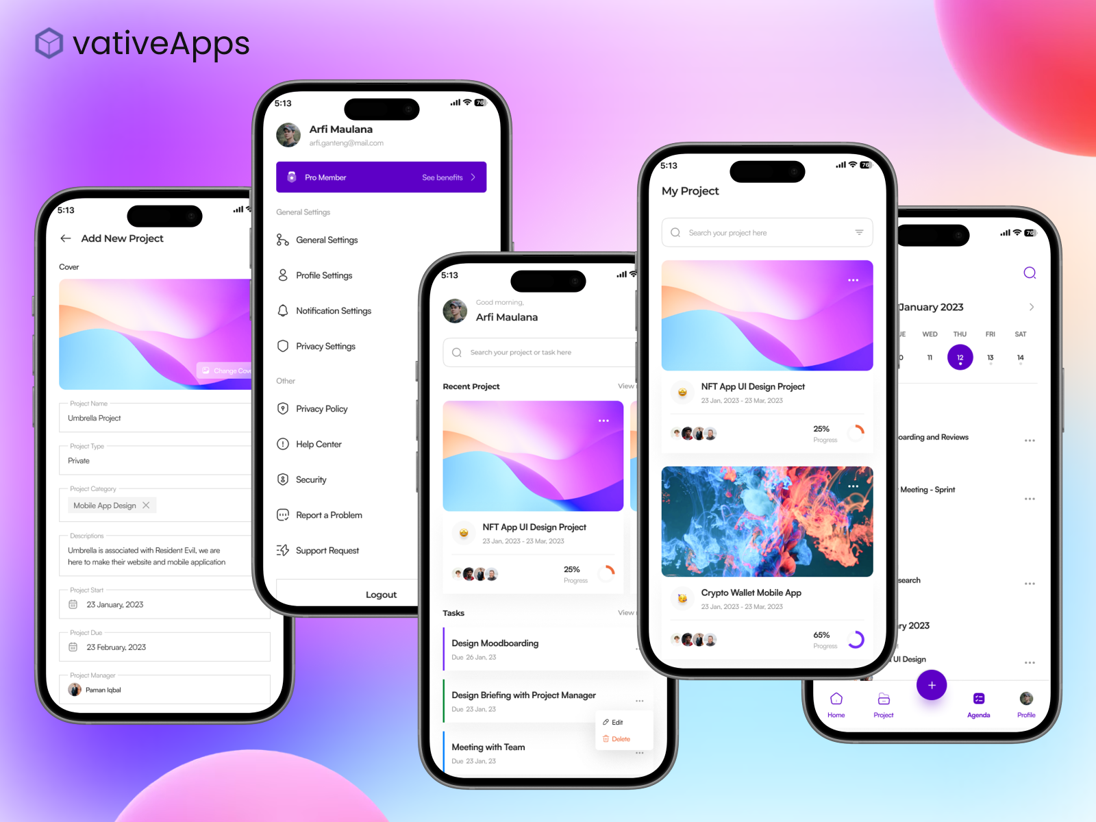 Example of UI/UX Design