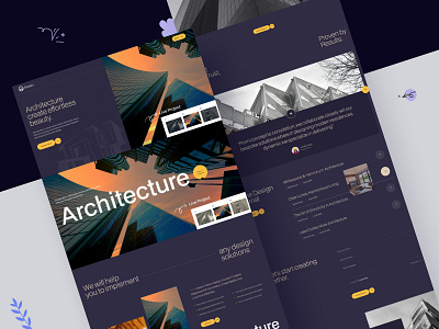 Architecture Design Website Landing Page architecture architecturelovers branding building clean construction creative design graphic design homedecor illustration interiordesign interiordesigner interiors logo luxury minimal photography realestate website