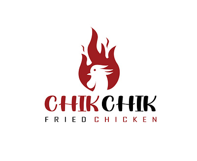 fried chicken logo branding logo