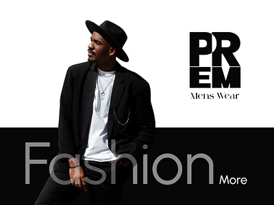 PREM - Mens Wear animation branding design graphic design illustration logo typography vector