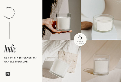 Candle Jar Mockups - Indie branding mockup candle glass jar mockup candle jar mockup candle jar mockups indie candle label candle label mockup candle mockup candle photo mockup candle template glass jar candle mockups glass jar mockup minimalist candle mockup product mockup