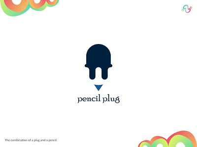 Pencil Plug Logo brand design electric electronic energy logo design logo designer logo for sale logo idea logo inspiration logomark logotype pen pencil plug power stationary stationery write zzoe iggi