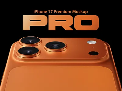 Iphone 17 pro Mockup design graphic design iphone iphone 17 iphone 17 pro mockup premium social media