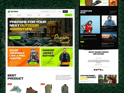 Outrex - E commerce Outdoor Gear outdoor adventure store.