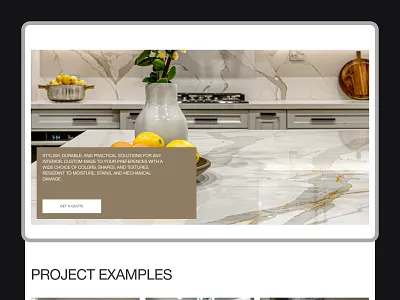 Website Design for Stone Supplier design digitalstudio ecommercewebsite figmadesign illustration interiordesign landingpage minimaldesign stonedesign ui uidesign ux uxdesign webdesign websiteconcept