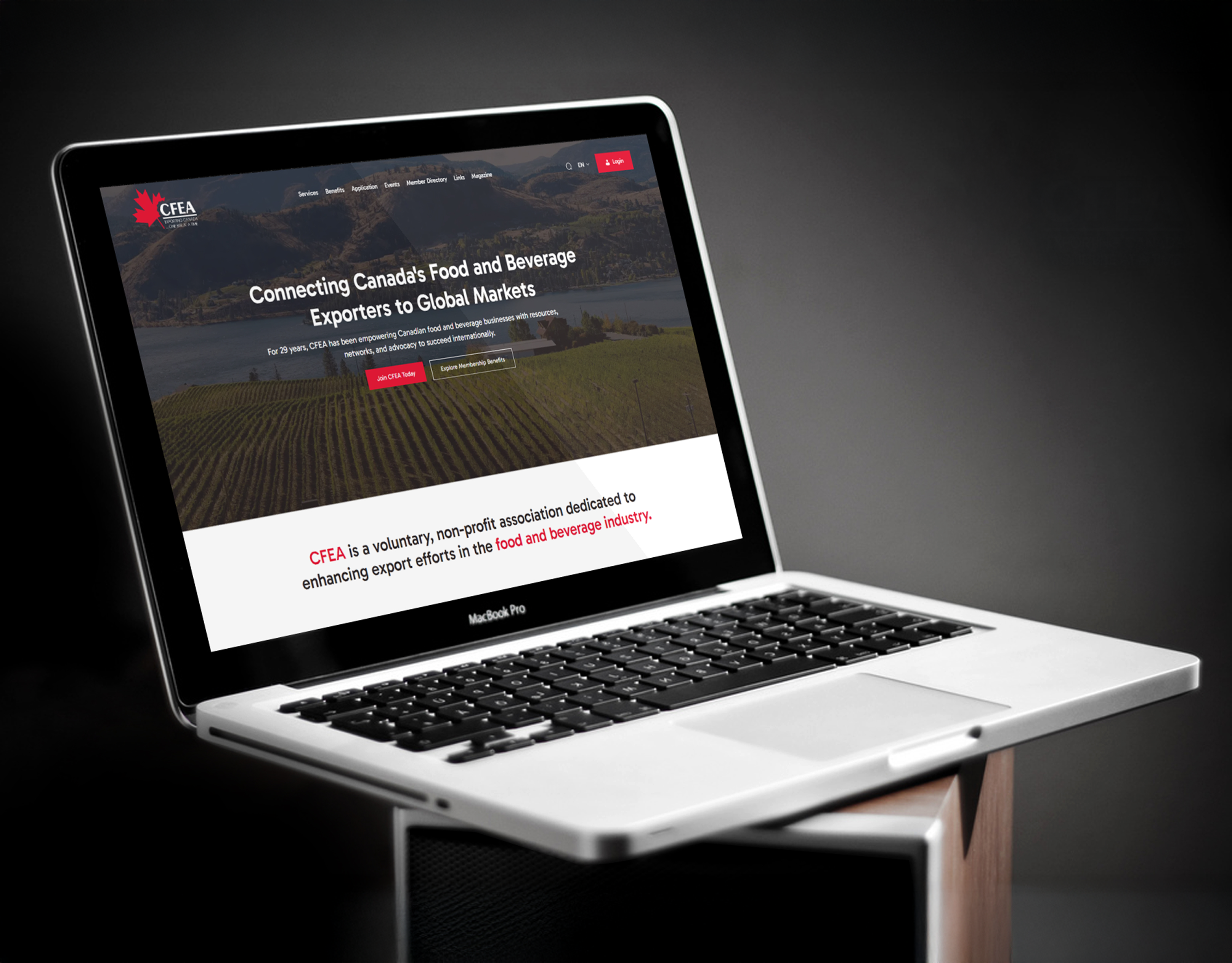 Canadian Food Exporters Association branding business canadian canadian brand clean ui design system development enterprise website figma global markets international minimal layout modern design professional design responsive design service trade association uiux design website design wordpress