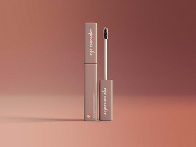 Designed the full packaging veloura eye concealer adobe illustrator concealer eye fashion graphic design label makeup package women