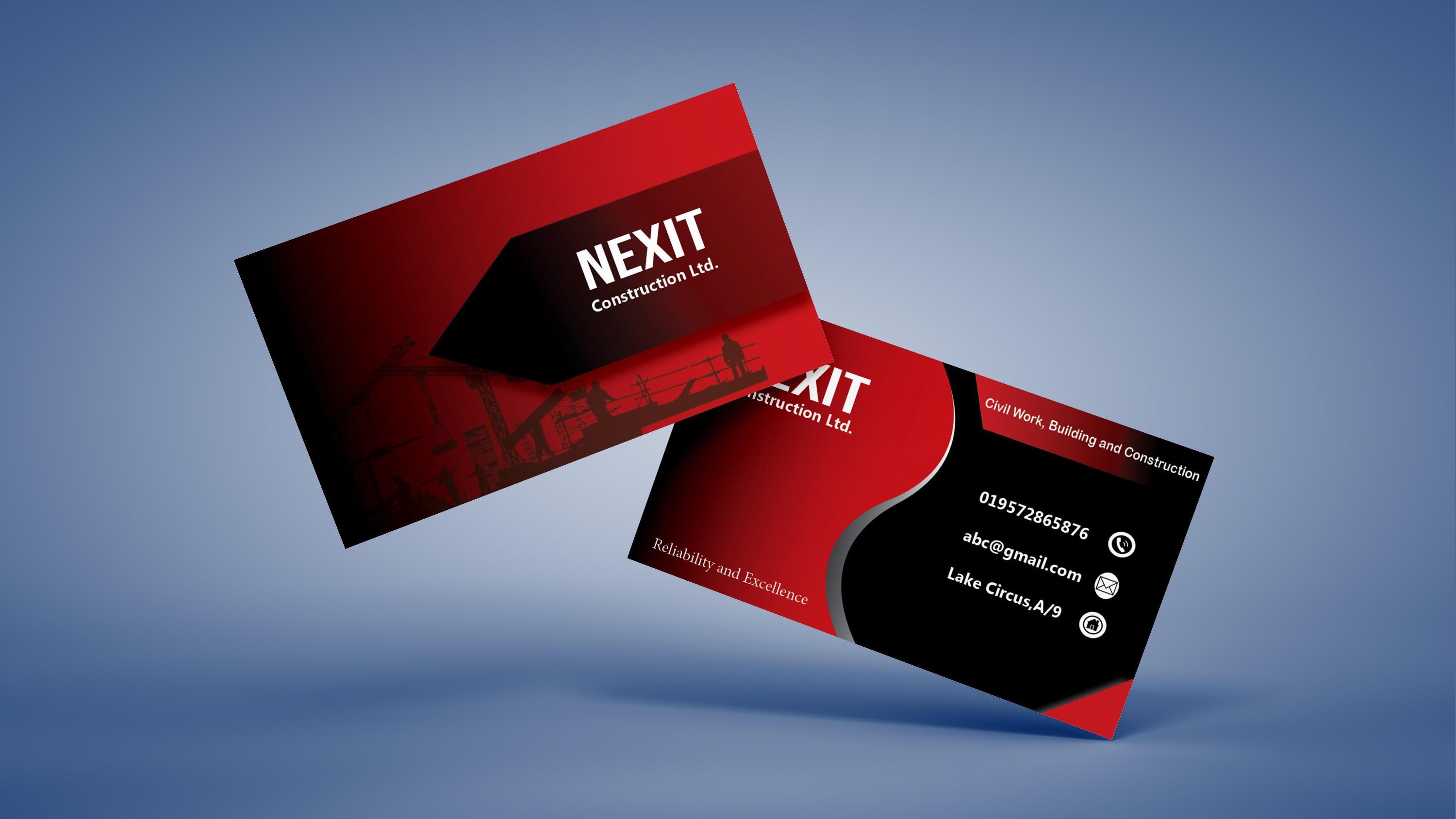 Example of Modern Business Card Design