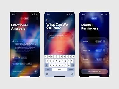 AI Meets Journaling – Oryl App ai app app app design app ui design journaling minimal orix oryl product design sajon ui ux