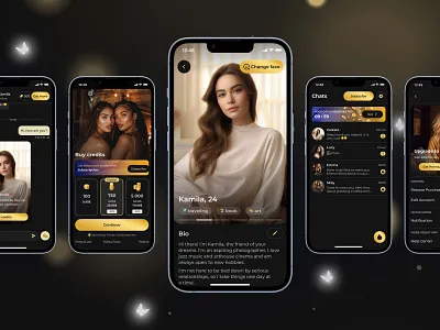 AI | AI Mobile App | AI Chatbot App | Dating App | Spicy AI ai ai chatbot app ai mobile app app design app interface application design chat app chat design chat mobile app dating ai app dating app generative ai mobile mobile app design mobile application design mobile design mobile interface product design spicy ai ui ux