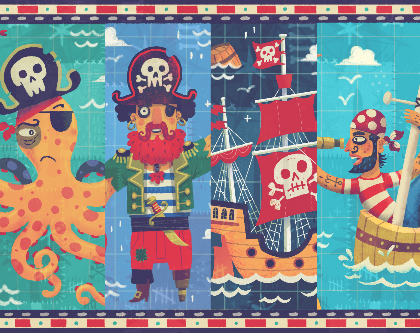 Example of PIRATE PARTY!
client: DJECO TOYS