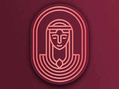Cleopatra Line Art Logo Emblem 3d animation app behance branding design dribbble dubai graphic design icon illustration instagram logo motion graphics typography uae ui usa vector