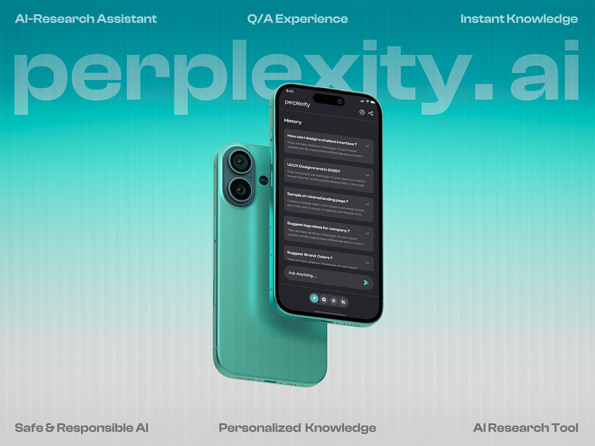 Perplexity Q/A Application Design – Smarter Answers, Cleaner UI appconcept appui behancedesign cleanui creativeappdesign knowledgeapp learningapp minimaldesign mobileappdesign modernui perplexitydesign productdesign qaapp smartapp uxuidesign