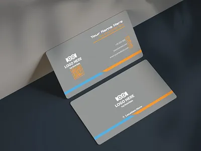 Corporate Business Card Design Template awesome design branding business card corporate creative customizable design editable graphic design illustration logo modern modern design name card own concept professional unique unique design vector visiting card