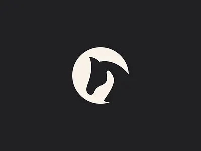 Logo, monogram logo animal logo branding branding and identity corporate logo graphic design horse head horse logo logo mascot logo