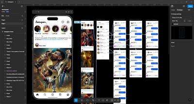 Instagram Messenger UI/UX Redesign | Figma Prototype branding chanukawasundara design dribbble figma illustration instergram ui uiux ux xd