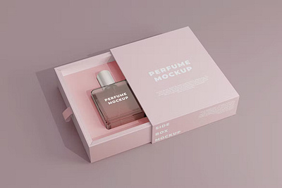 Perfume Packaging Mockup mock up mock ups mockup psd template templates