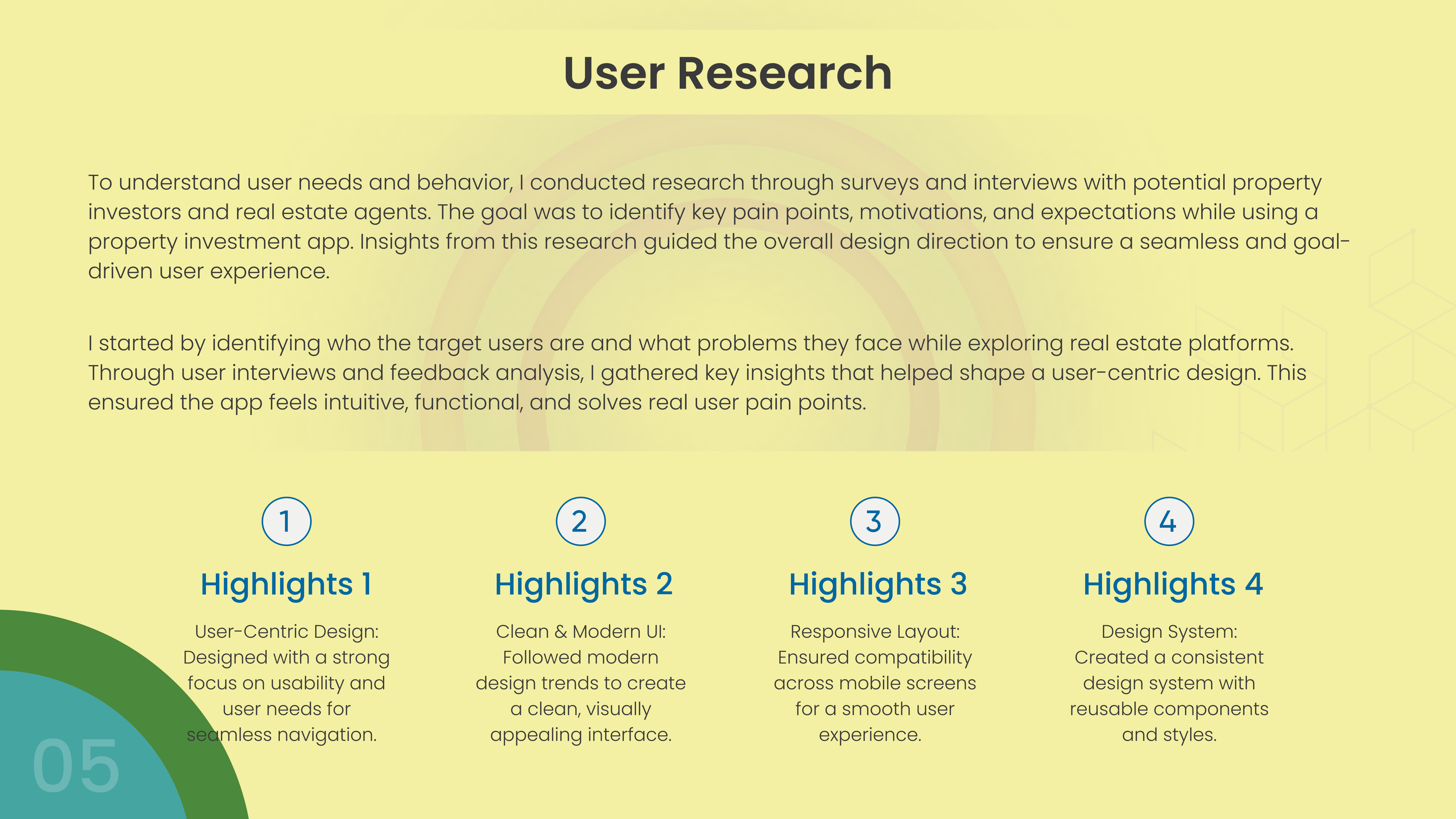 Example of Real Estate Moible App UI Design 