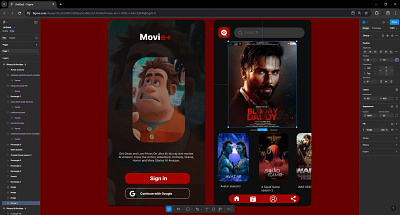 Movie App UI branding chanukawasundara design dribbble figma illustration movie ui uiux ux xd