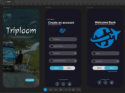 UI/UX That Travels With You – My Concept for a Smarter Travel Ap branding chanukawasundara design dribbble figma illustration ui uiux ux xd