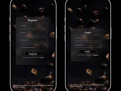 coffee app uiux app branding chanukawasundara cofffee design dribbble figma illustration ui uiux ux xd