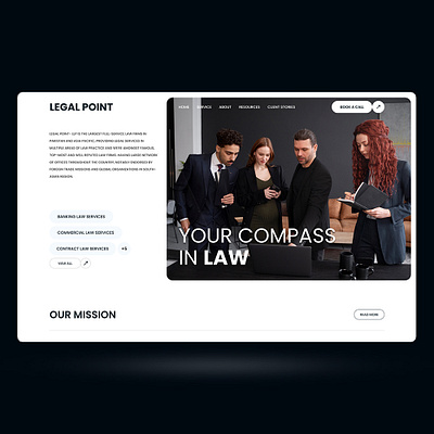 Legal Point Law Firm Website Design app branding design elementor graphic design illustration landing page law law firm logo ui ui design uiux vector web web design website website deign wordpress