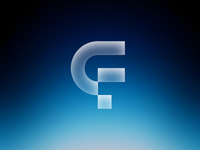 Letter F glass effect logo design - unused branding creative logo design digital logo f logo letter f logo lettering logo logo design logo designer logodesign minimal logo modern f logo modern logo design small business logo startup logo tech logo technology visual identity