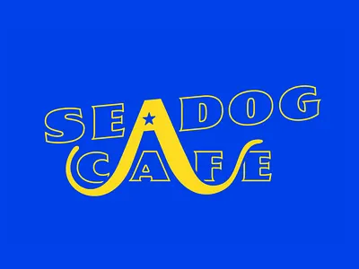 Seadog Café Branding branding coffee design logo design logo system octopus pirate typography