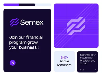 Semex Logo and Branding Design brand identity branding business logo corporate logo design icon identity letter logo logo logo creation logo designer logo maker logodesign logos modern logo s icon s letter logo design s logo s logo design tech logo