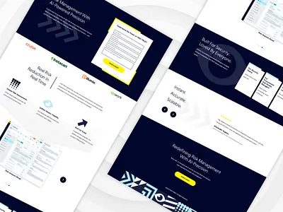 VISO TRUST Landing Page ad ads ai ai powered artificial intelligence design digital graphic design landing page marketing meta page ppc saas software ui ux viso trust website