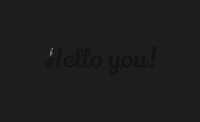 Spotlight Effect in Figma animation design effects figma light spotlight typography ui ux