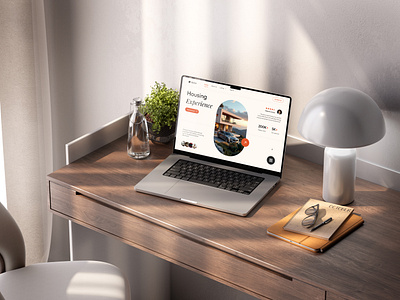 UI Wiki - Real Estate Lifestyle Hero Section property marketplace landing