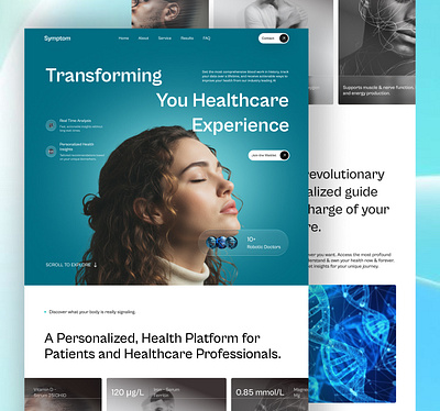 Healthcare Website doctor appointment doctor website healthcare healthcare website medical website ui design ux design website design