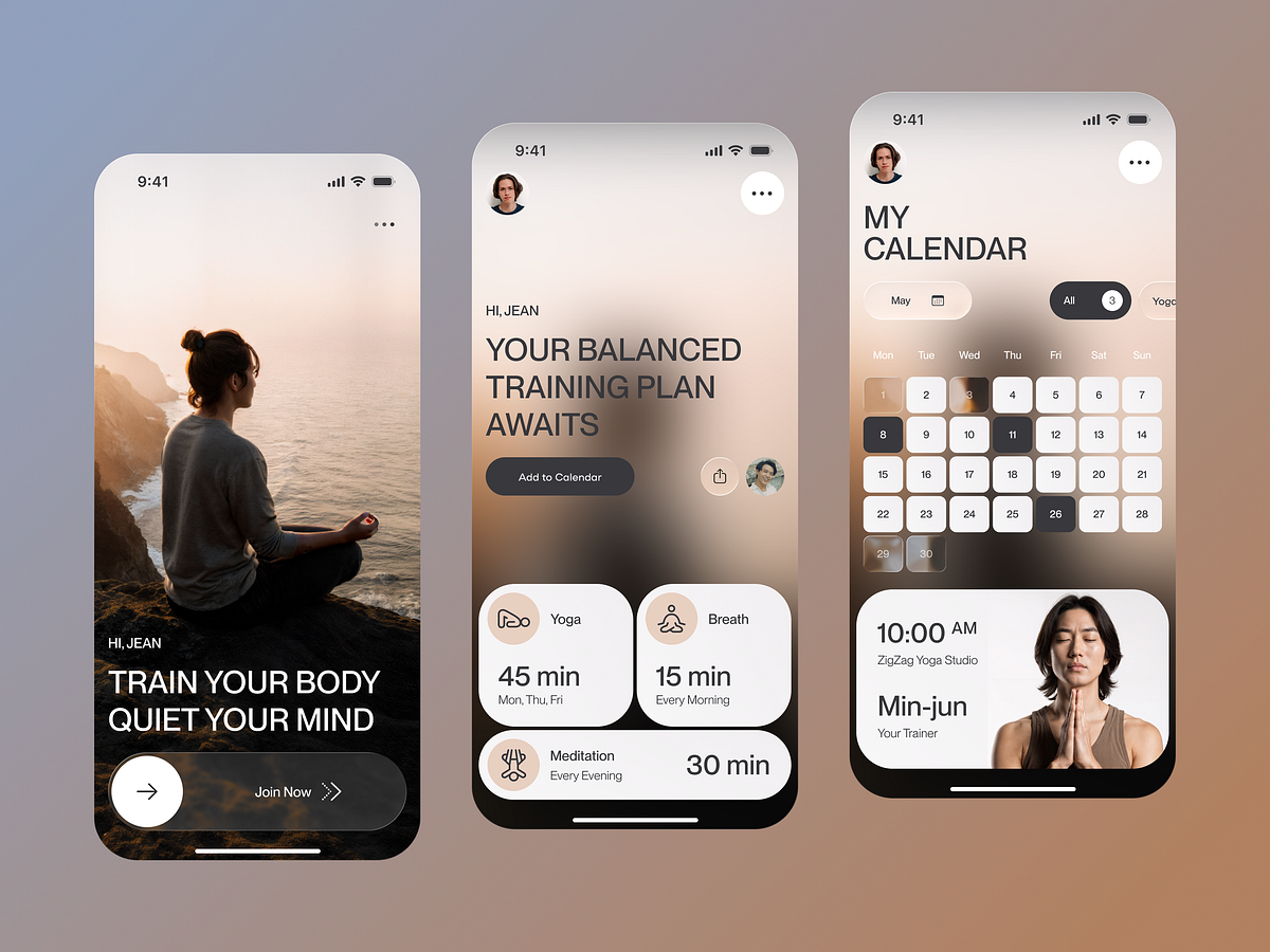 Wellness Training Calendar App