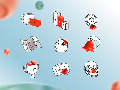 Nowify Icon Animation 2d animation 3d animation animation award graphic design icon icon animation icon design icon illustration map motion graphics ui design wallet