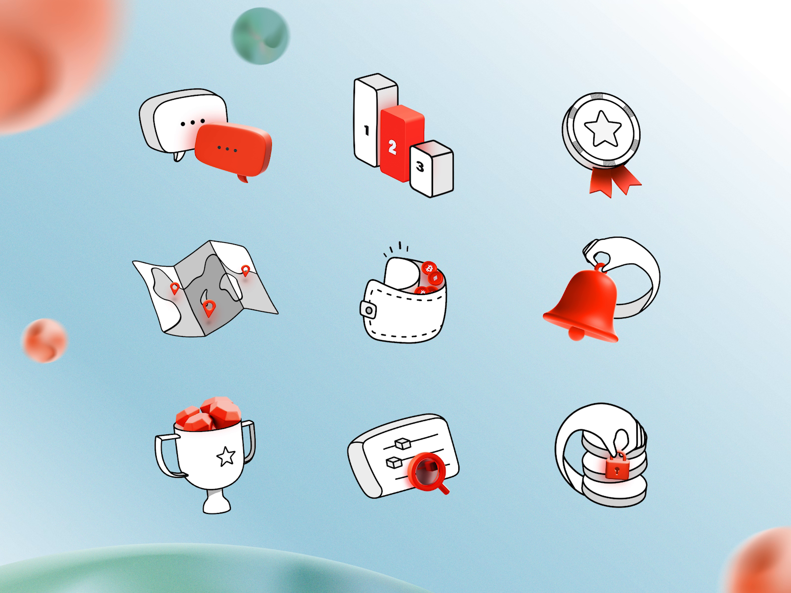 Example of Brand And Website Illustration