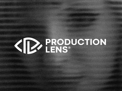 Production Lens design eye logo eyes eyesight initials logo lens lettering lettermark logo production typo typogaphy wordmark
